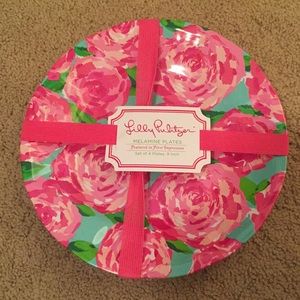 NWT Lilly Pulitzer First Impressions Dinner Plates